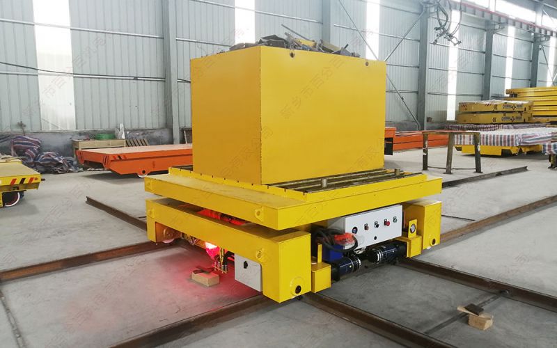 交叉軌道RGV小車是一種有效、穩(wěn)定、靈活的工廠轉(zhuǎn)運工具